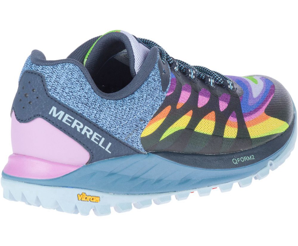 Buty Sportowe Merrell Damskie Kolorowe - Antora 2 Rainbow - 598706-PGC